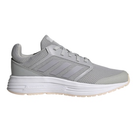 Zapatillas de mujer adidas Galaxy 5 gris claro FW6122