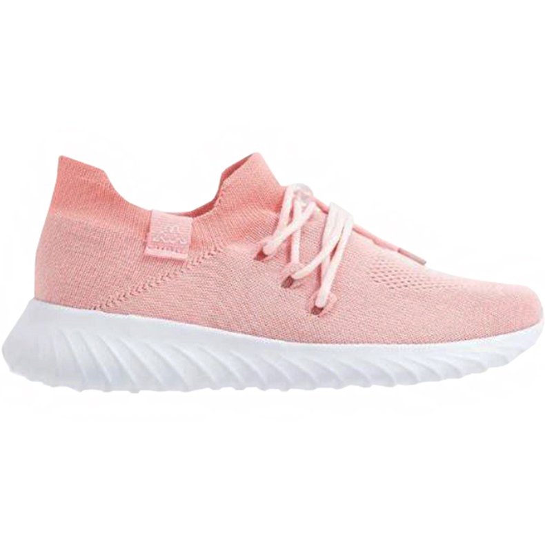 Zapatos de mujer Kappa Zuc rosa y blanco 242818 2110 rosado