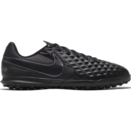 Zapatillas de fútbol Nike Tiempo Legend 8 Club Tf Junior AT5883010 negro negro