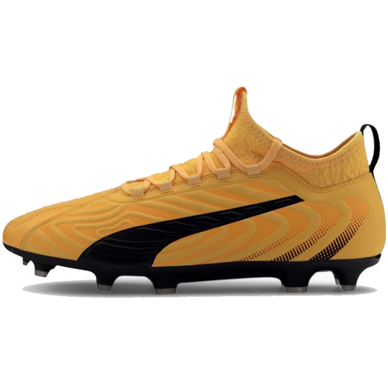 Botas de fútbol Puma One 20.3 Fg Ag amarillo 105826 01