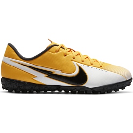 Calzado de fútbol Nike Mercurial Vapor 13 Academy Tf Junior AT8145 801 amarillo naranja