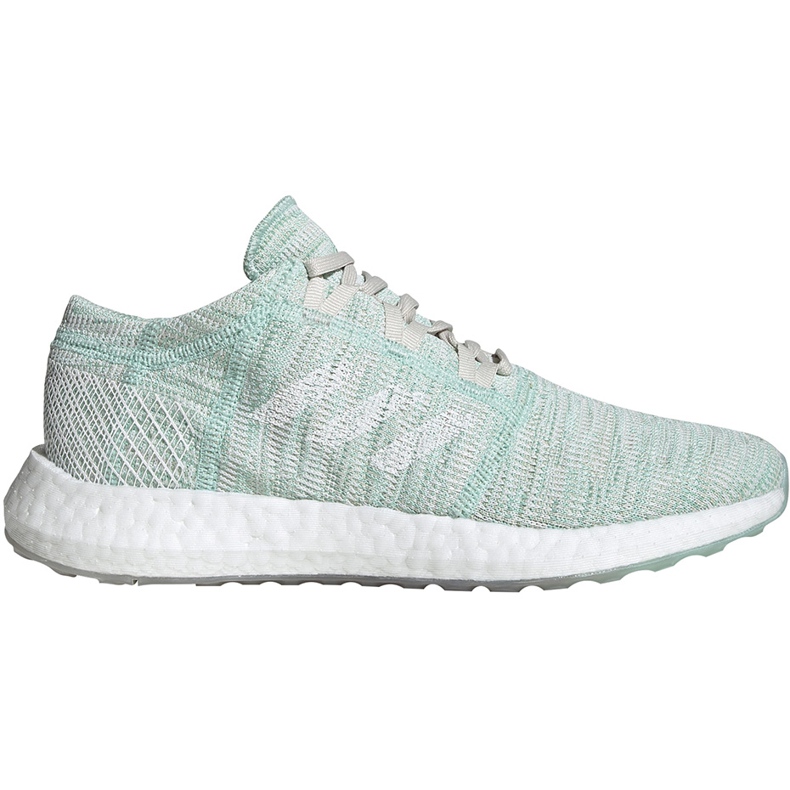 Adidas Pureboost Go W menta zapatillas B75827 gris verde