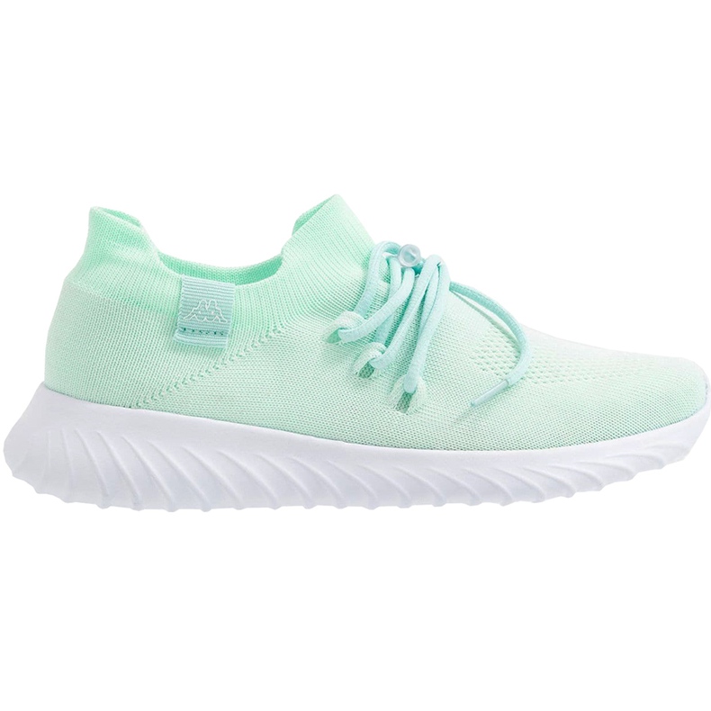 Zapatos de mujer Kappa Zuc menta blanco 242818 3710 verde