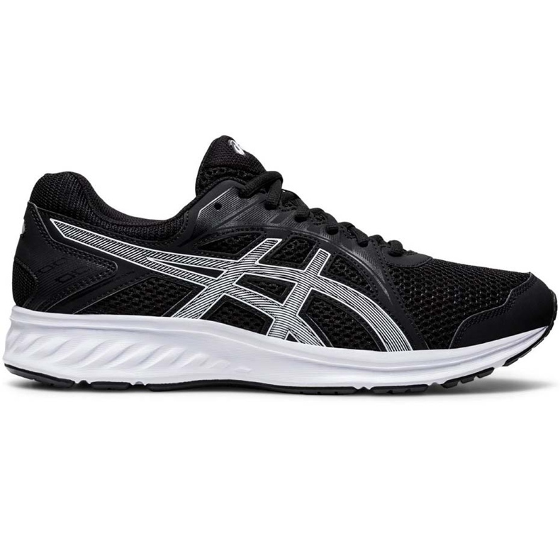 Zapatillas Asics Jolt 2 negras y blancas para hombre 1011A167 007 negro