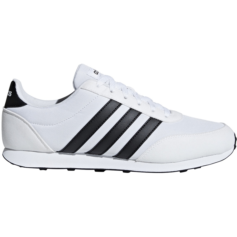 Adidas V Racer 2.0 zapatillas blancas y negras B75796 blanco negro