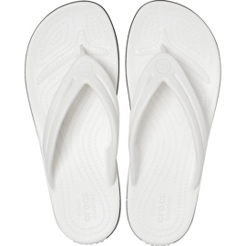 Crocs Crocband Flip W blanco 206100100