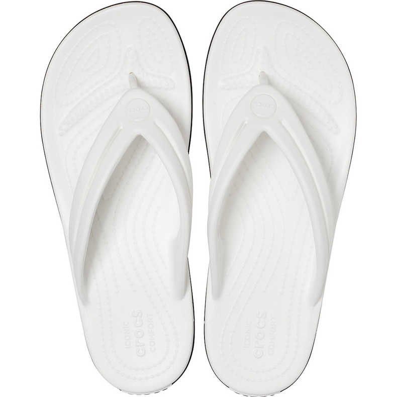 Crocs Crocband Flip W blanco 206100100