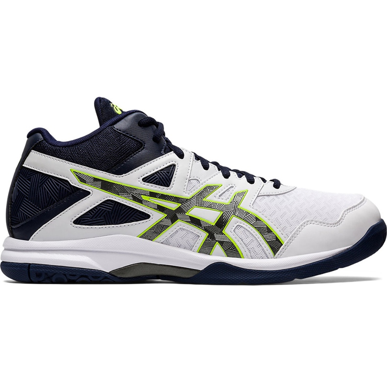 Zapatillas de voleibol Asics Gel-Task Mt 2 1071A036 101 para hombre blanco blanco