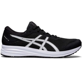 asics negras hombre