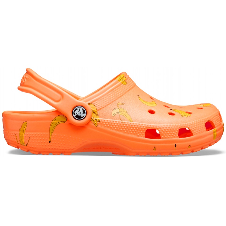 Crocs Kids Classic Vacay Vibes Zueco Naranja 206375801