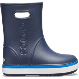 Crocs Botas de lluvia para niños Crocband Rain Boot Niños, azul marino 205827 4KB