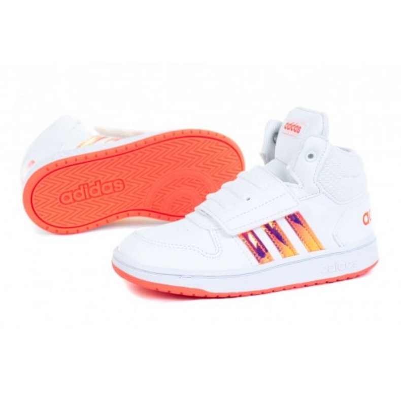 Zapatillas Adidas Hoops Mid 2.0 I FW7609 blanco