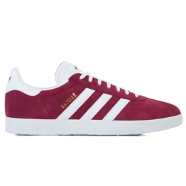 Zapatillas Adidas Gazelle M B41645 blanco rojo