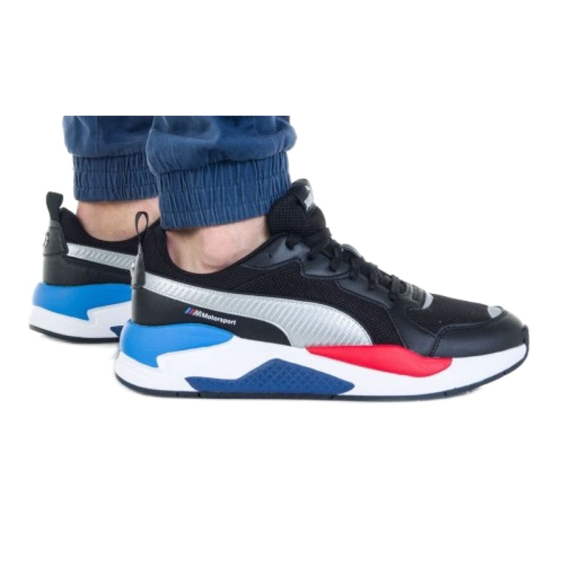 Puma Bmw Mms X-RAY M 306503 01 negro rojo multicolor