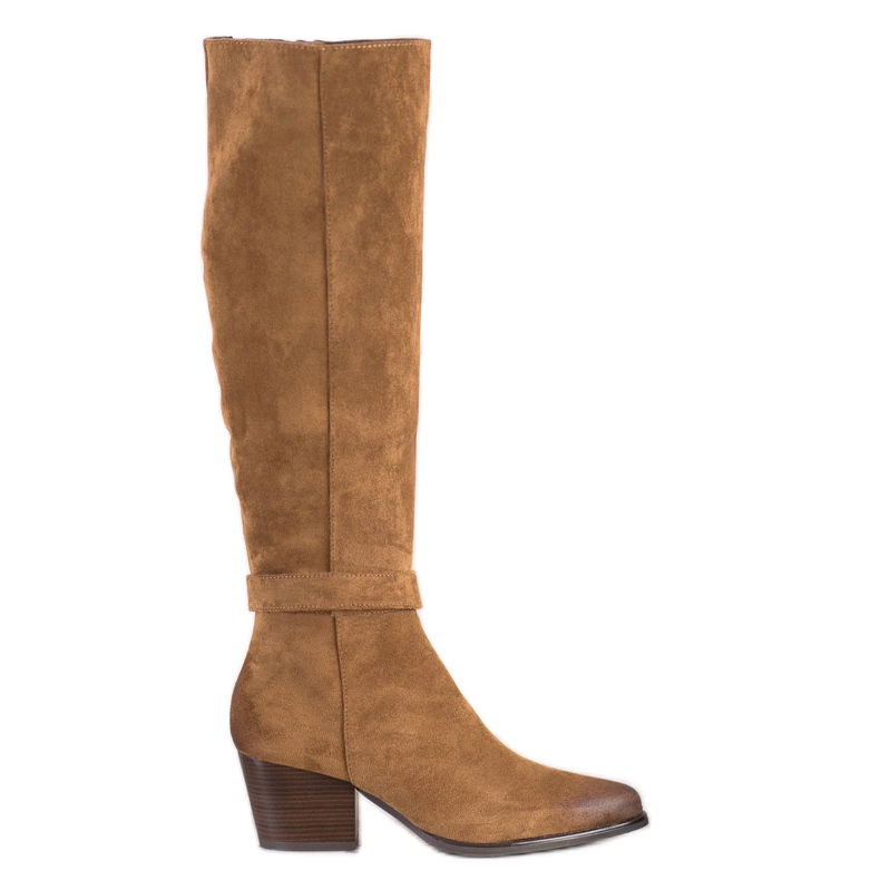 Botas de ante VINCEZA marrón