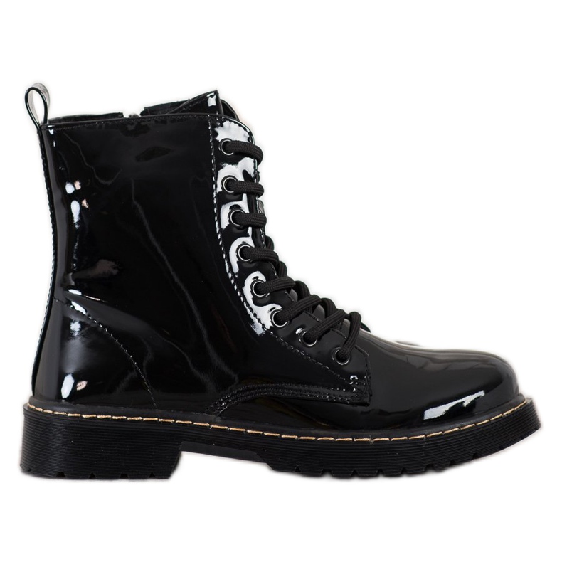 Small Swan Trabajadores lacados negro