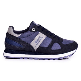 Zapatos Deportivos De Mujer Zapatillas Big Star Azul Marino GG274676 gris