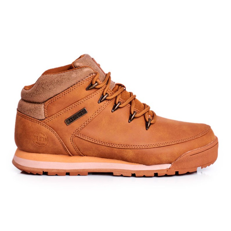 Zapatos de trekking Big Star Camel GG274497 beige amarillo