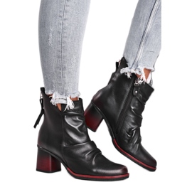 Botas de mujer con tacón alto Maciejka Negro 04757-01