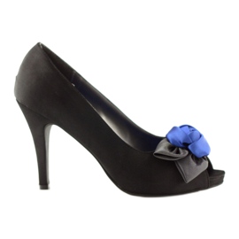 Zapatos de tacón negros McArthur 11bk para mujer azul Zapatos de tacón negros McArthur 11bk para mujer azul