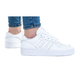 Zapatillas Adidas Rivalry Low Jr EG3636 blanco azul Zapatillas Adidas Rivalry Low Jr EG3636 blanco azul