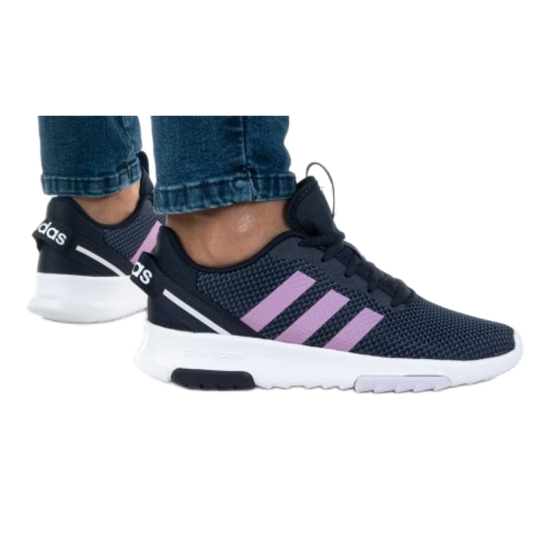 Zapatillas Adidas Racer Tr 2.0 K FX7273 negro rojo