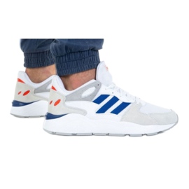 Zapatillas Adidas Crazychaos M FW2719 blanco azul gris