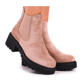 SEA Botas Altas Mujer Sidamo Beige