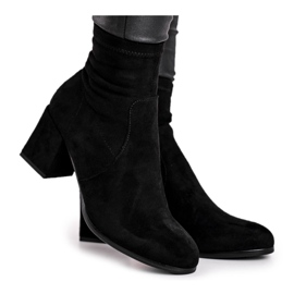 Botas de mujer Merducio de ante negro