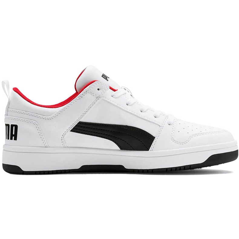 Zapatillas Puma Rebound LayUp Lo Sl hombre blanco-negro 369866 01 rojo