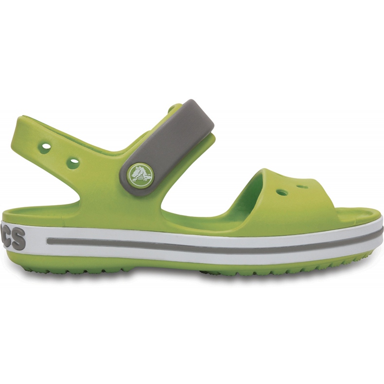 Sandalias Crocs para niños Crocband Sandal Niños, verde y gris 12856 3K9