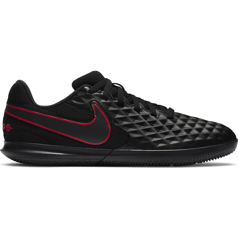 Zapatillas de fútbol Nike Tiempo Legend 8 Club Ic Junior AT5882060 negro negro