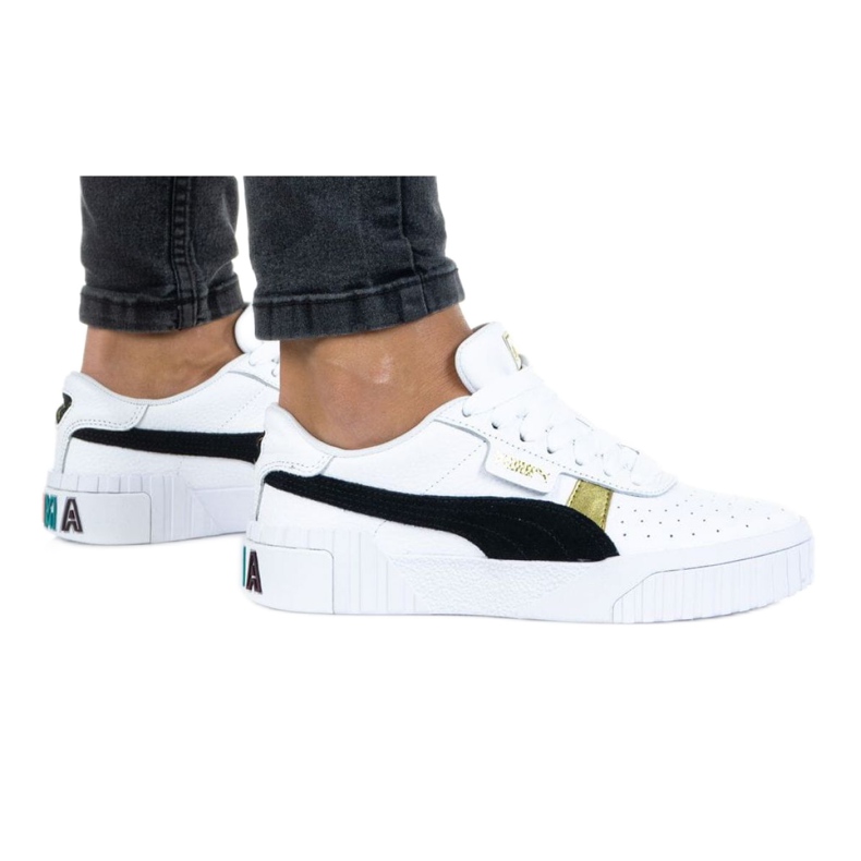 Puma Cali Varsity Wn'S W 374109 01 blanco negro