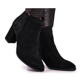 Botas De Mujer Con Tacón Alto Sergio Leone Negro BT508
