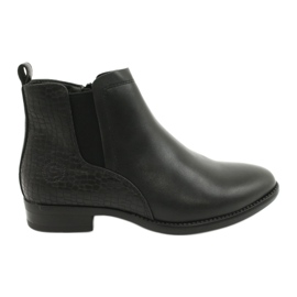 Botines Chelsea Botines negros Sergio Leone BT558