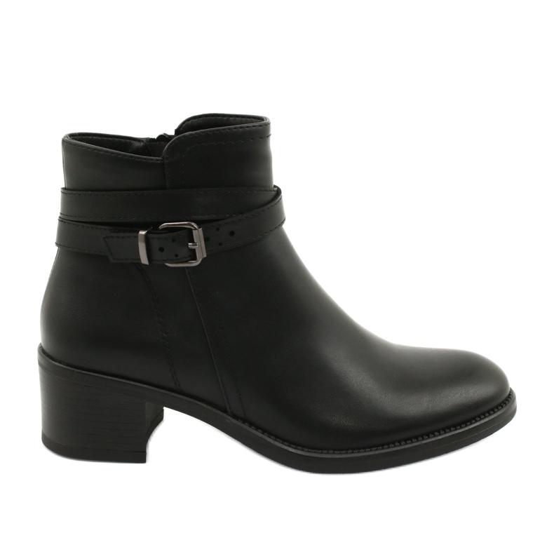 Botas decoradas con rayas Sergio Leone BT616 negro