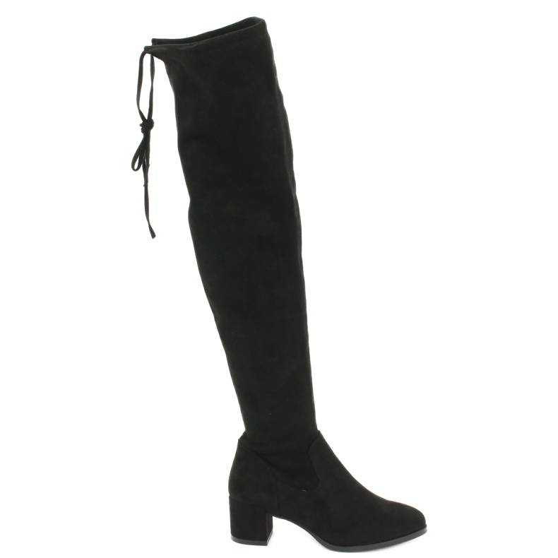 Botas largas mujer ante lycra Sergio Leone KZ281 negro