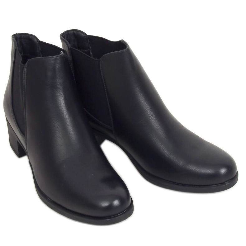 Botines Chelsea negros para mujer 8B875 Negro
