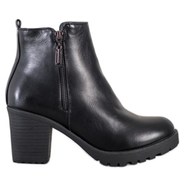 Small Swan Botas de mujer abrigadas negro