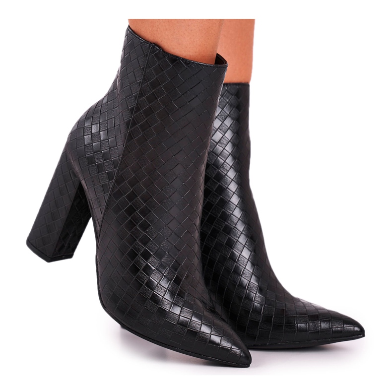 FG2 Botas de Mujer con Tacón Negro Prudence FG2 Botas de Mujer con Tacón Negro Prudence