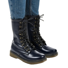 Botas adrientina azul marino mate Botas adrientina azul marino mate