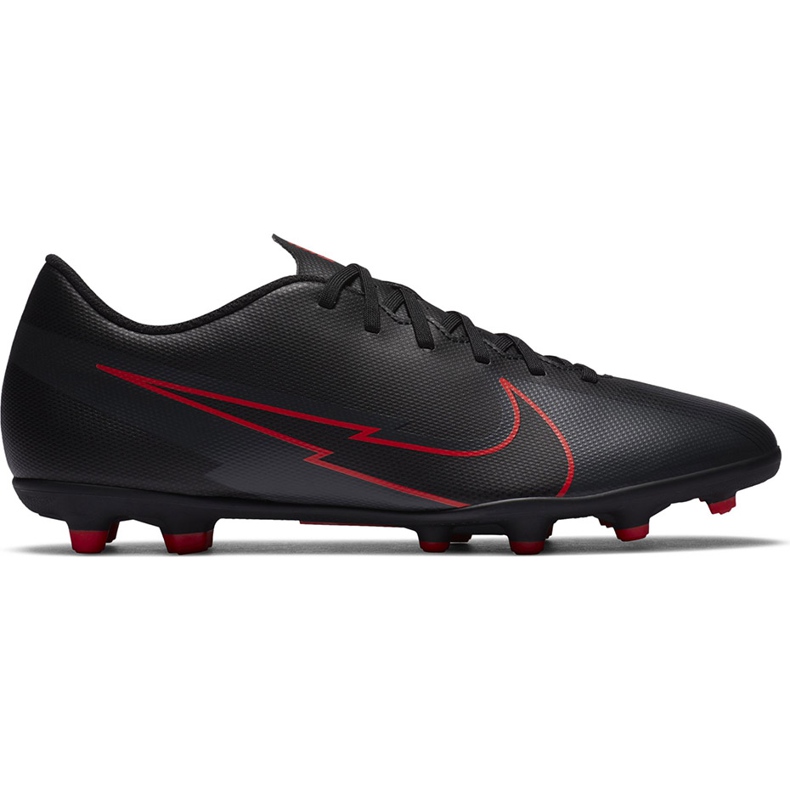 Zapatos de fútbol Nike Mercurial Vapor 13 Club FG / MG AT7968 060 negro negro