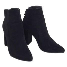 Botas de tacón negras WS006 Black negro