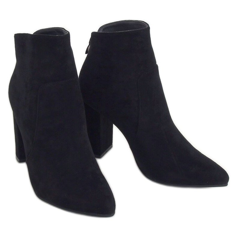 Botas de tacón negras WS006 Black negro