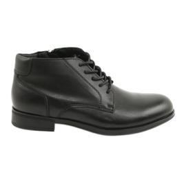Botas de invierno Jodhpur para hombre negras Evento 7MN22-0051 negro