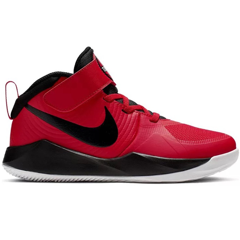 Zapatillas Nike Team Hustle rojo AQ4225 600 para niños
