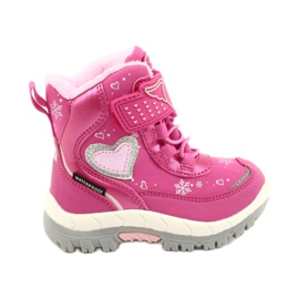 Botas softshell American Club con membrana rosa HL48 / 20 plata