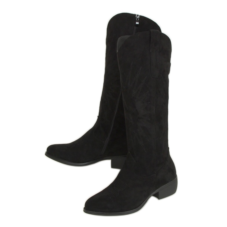Botas vaqueras negras 231-B0 Negra negro Botas vaqueras negras 231-B0 Negra negro