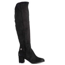 Botas altas VINCEZA negro