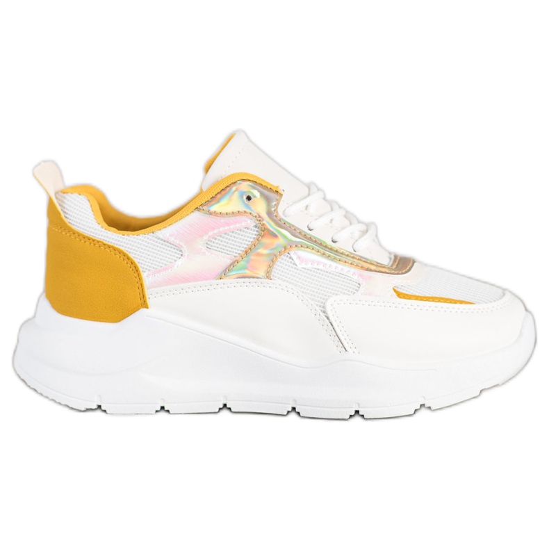 SHELOVET Zapatillas de moda blanco
